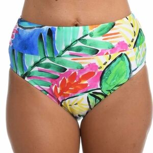 🏷 CLEARANCE! 24th & Ocean Painted Garden Mid-waist Bikini Bottom